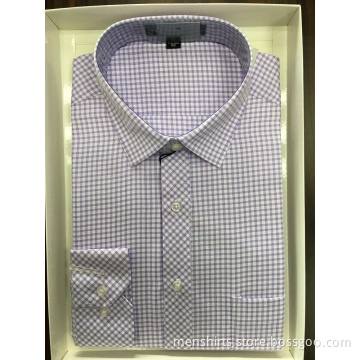 Top Quality Yarn Dyed Cotton Men Shirt